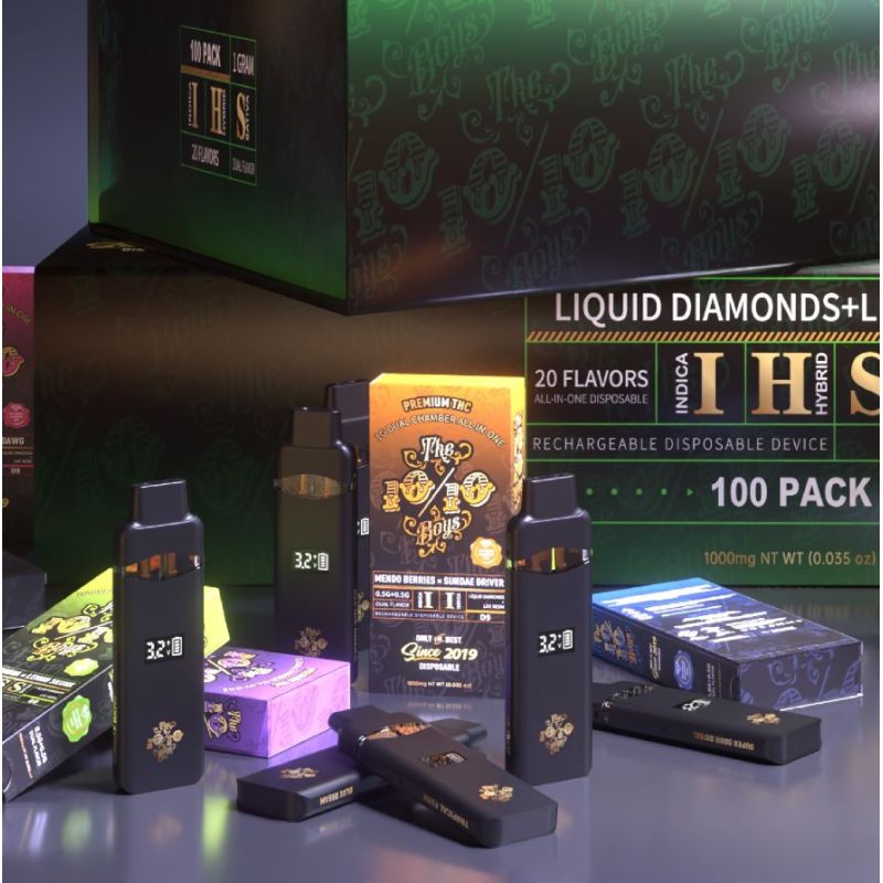 The 1010 Boys 1g Dual Chamber Disposable Vape Pen